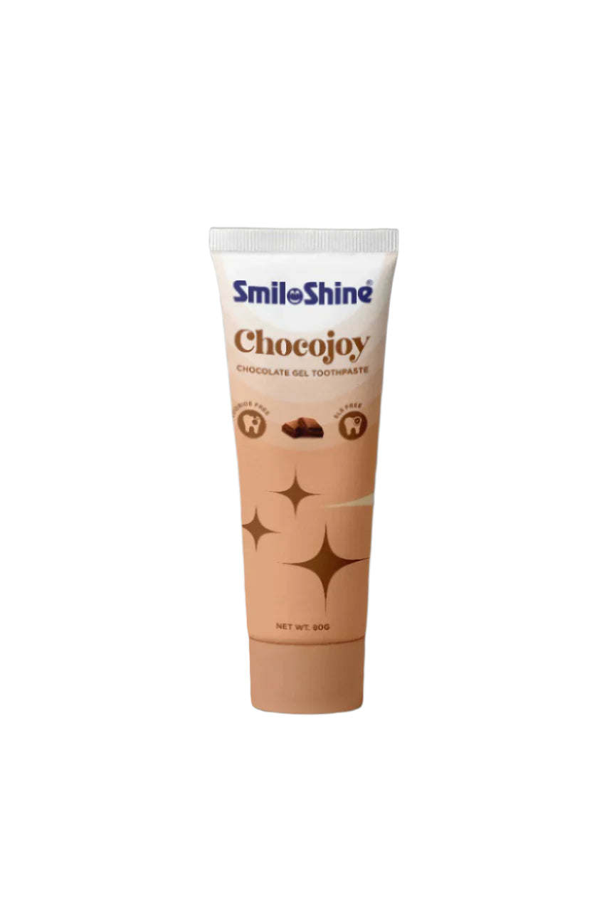 SmiloShine-Chocojoy-Chocolate-gel-toothpaste-tube